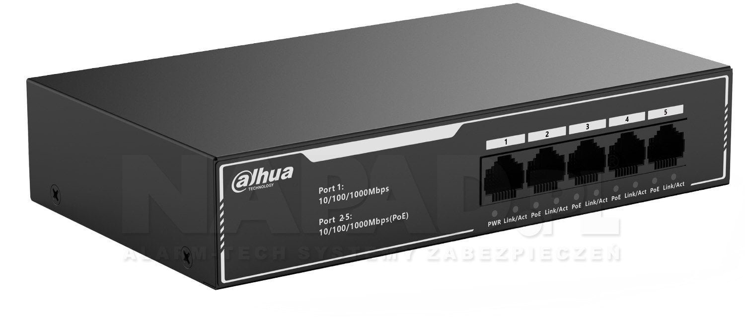 Switch Dahua Technology SWITCH SG1005LP