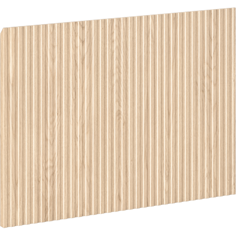 Mexen Rivel front ryflowany do korpusu szafki łazienkowej 40 x 43,5 cm, dąb - 91A20-0400-470-1-81