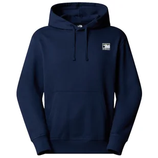 Męska bluza The North Face M Mountain Logo Relaxed Hooded Sweatshir Rozmiar: L / Kolor: ciemnoniebieski - Bluzy sportowe męskie - miniaturka - grafika 1