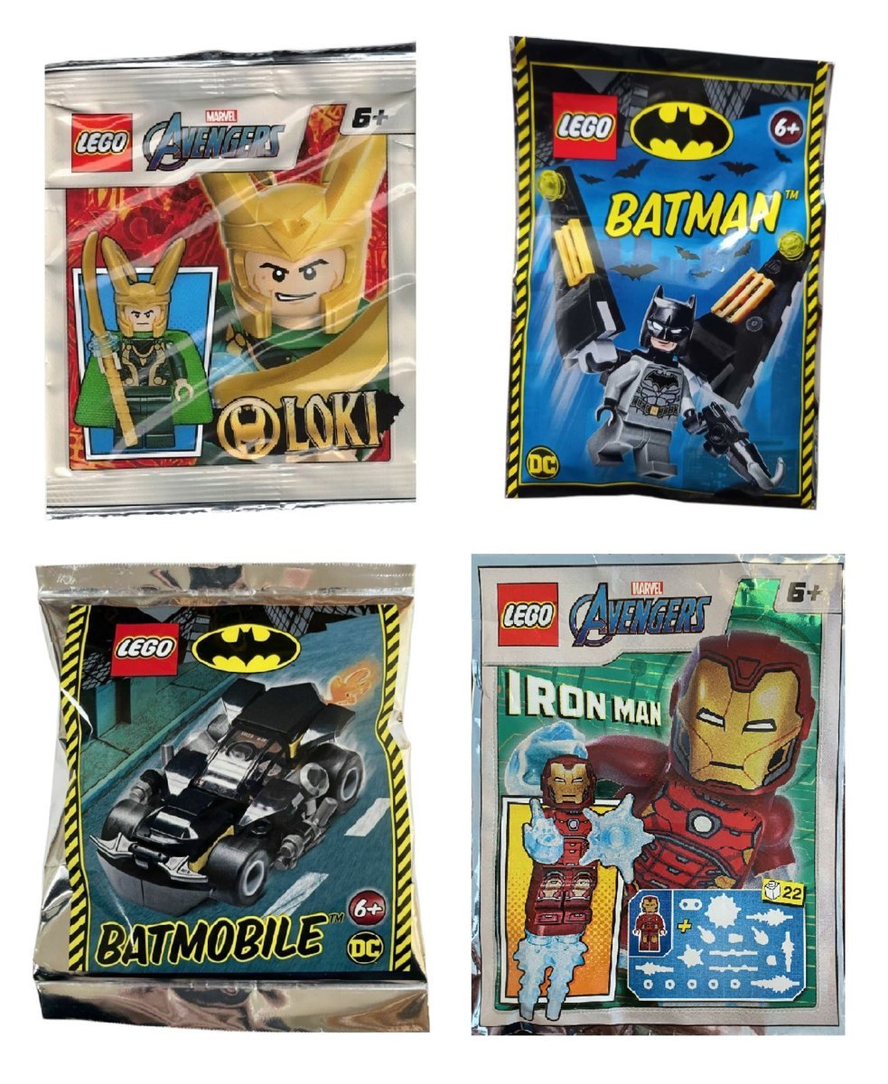 Klocki LEGO Super Heroes - Zestaw 4 Polybag - SH02