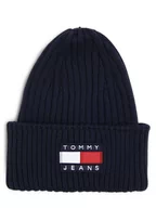 Czapki męskie - Tommy Jeans - Czapka męska, niebieski - miniaturka - grafika 1