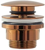 Syfony - Rea Korek umywalkowy uniwersalny klik-klak Rea Miedź - miniaturka - grafika 1