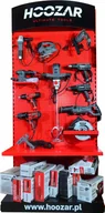 Szafy i regały magazynowe - Hoozar HOOZAR REGAŁ WYSTAWOWY 200x90x50cm - miniaturka - grafika 1