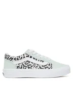 Buty dla dziewczynek - Vans Tenisówki Old Skool VN000CYVYWU1 Zielony - miniaturka - grafika 1