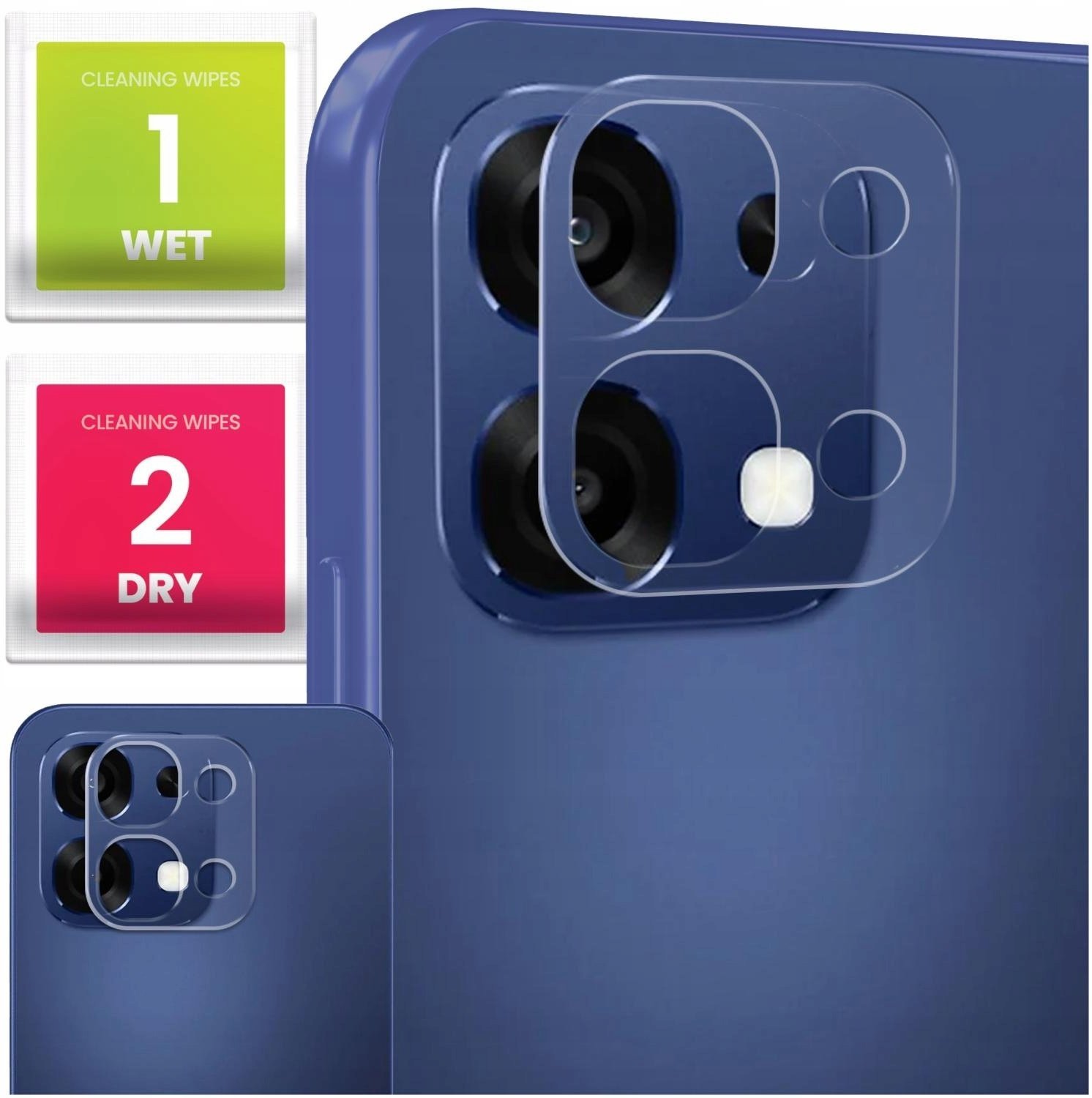 Szkło Na Aparat Do Oppo A6 Pro 5G CPH2781 Hartowane, Ochronne, 9H