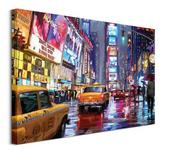Obrazy i zdjęcia na płótnie - Pyramid Posters Times Square - obraz na płótnie 80x60 WDC100258 - miniaturka - grafika 1