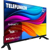 Telewizory - TELEFUNKEN TFL-32APH1000 32" LED Android TV - miniaturka - grafika 1
