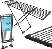 Suszarki na ubrania - Suszarka na pranie Massido Suszarka na pranie z kółkami teleskopowa Ursula 20mb - miniaturka - grafika 1