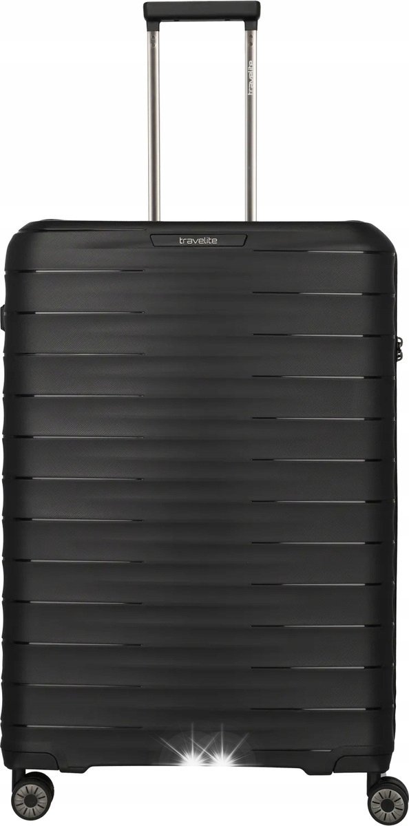 Walizka średnia Travelite Mooby 66 cm czarna