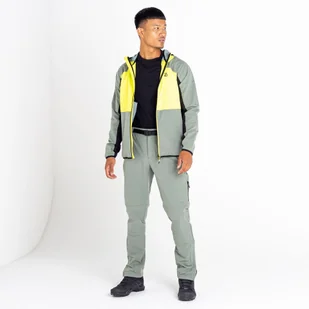 Dare 2b - Męskie Spodnie Trekkingowe Tuned In Pro Zielono-limonkowy, Rozmiar: 60 R - Wyprzedaż - Spodnie męskie - miniaturka - grafika 1