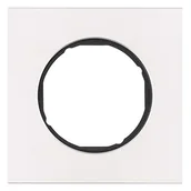 Klawisze i ramki - Hager polo R.8 Ramka 1-krotna, stal szlachetna 10112614 10112614 - miniaturka - grafika 1