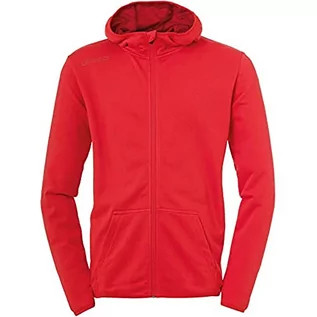 Kurtki męskie - uhlsport Uhlsport Essential Hood kurtka męska, czerwona, M 100519604 - grafika 1