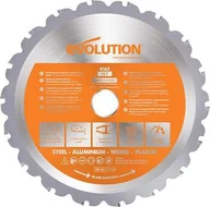 Tarcze do pił - Evolution Piła widiowa TCT wielozadaniowa Evolution RAGE 165mm / 18z - miniaturka - grafika 1