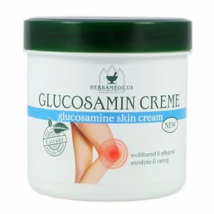 HERBAMEDICUS (HERBACARE, SCHMESS) HERBAMEDICUS Krem z Glukozaminą 250ml (Schmess) 21SUNHERGL - Suplementy diety - miniaturka - grafika 1