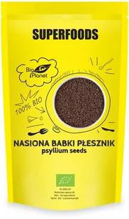 Bio Planet Babka płesznik nasiona BIO 250g - 5907814667977 - Zdrowa żywność - miniaturka - grafika 1