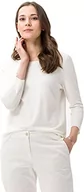 Swetry damskie - BRAX Damski sweter w stylu Liz, białawy, 46 - miniaturka - grafika 1