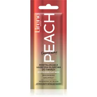 Maseczki do twarzy - Lirene - ENERGISING PEACH - Revitalizing Clay Mask - Rewitalizująca maseczka glinkowa do twarzy - 6 ml - miniaturka - grafika 1