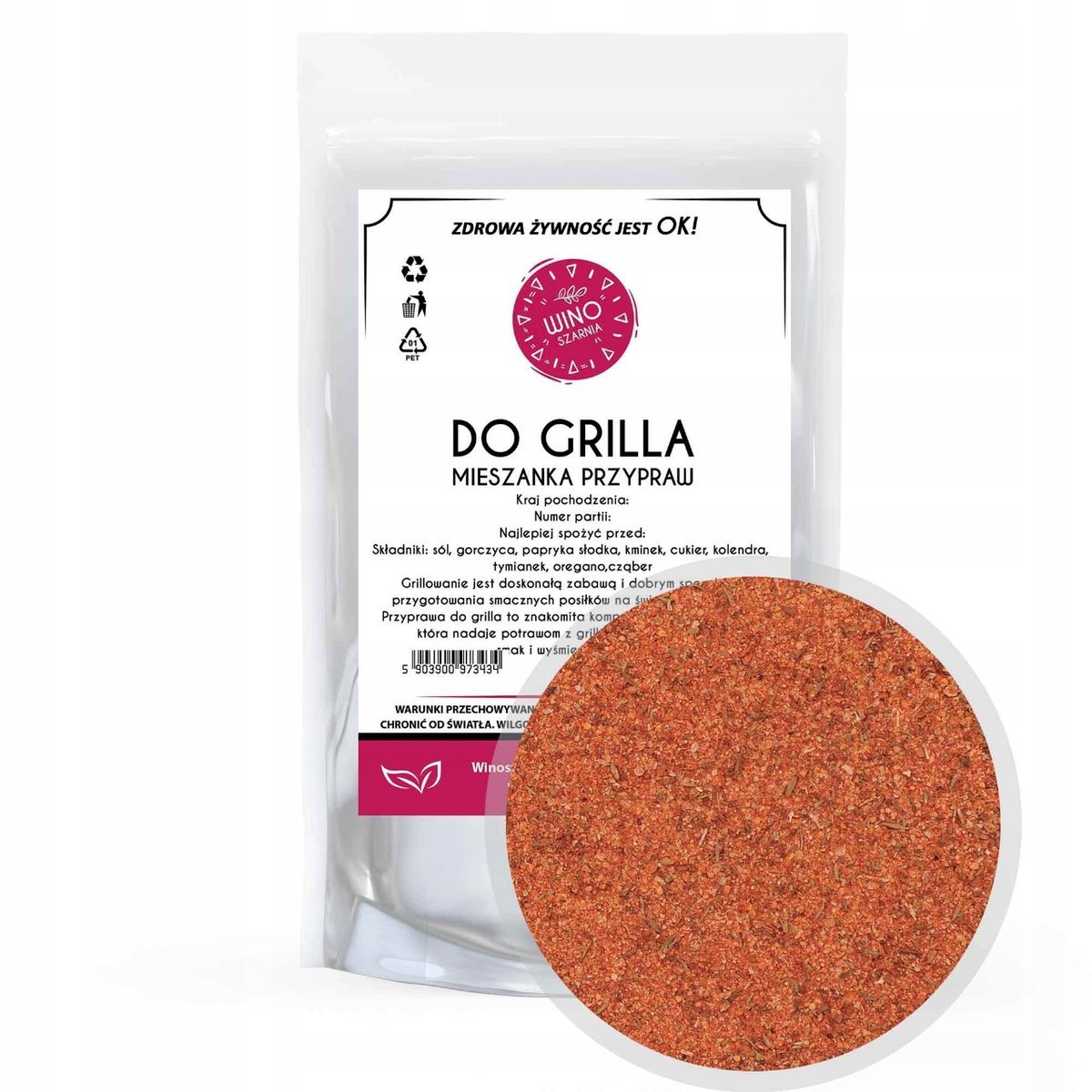 Przyprawa do Grilla - 500g bez glutaminianu