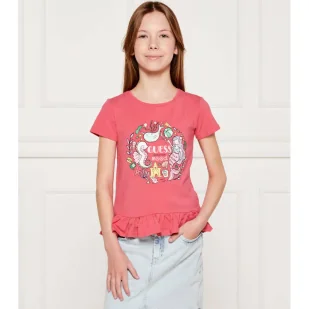 Guess Bluzka Regular Fit - Bluzy dla dziewczynek - miniaturka - grafika 1