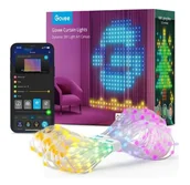 Systemy inteligentnych domów - Govee H70B1 Curtain Light Zasłona, kurtyna LED Wi-Fi, Bluetooth, RGBIC, IP65 - miniaturka - grafika 1