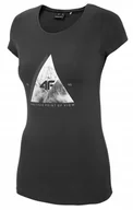 Koszulki i topy damskie - Koszulka damska 4F T-SHIRT BAWEŁNA TSD060 XS - miniaturka - grafika 1