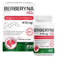 Serce i układ krążenia - Berberyna HCL, 60 kapsułek - miniaturka - grafika 1