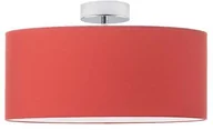 Lampy sufitowe - Plafon WENECJA fi - 40 cm - kolor czerwony - miniaturka - grafika 1