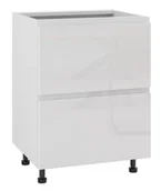 Meble kuchenne - Alba Szafka Dolna Ds-60-2W-1Wew Modernbox Biały Połysk - miniaturka - grafika 1