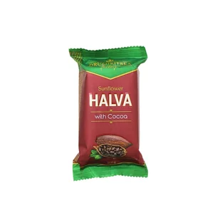 Chałwa słonecznikowa o smaku kakaowym "Druzhkovskaya" 200g - Chałwa - miniaturka - grafika 1