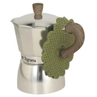 Zaparzacze i kawiarki - TOGNANA Kawiarka TOGNANA Natural Taste 3 TZ Srebrny - miniaturka - grafika 1