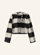 Marynarki i żakiety damskie - Rouge Vila Żakiet Pudełkowy schwarz - miniaturka - grafika 1