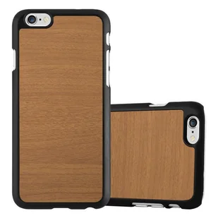 Etui Cadorabo do Apple iPhone 6 PLUS / 6S PLUS w brązowej, twardej obudowie z drewna o wyglądzie telefonu komórkowego - Etui i futerały do telefonów - miniaturka - grafika 1