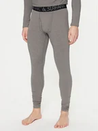 Pozostała odzież narciarska - Surfanic Bielizna termoaktywna dolna SWX1603 Szary Slim Fit - miniaturka - grafika 1