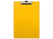Deski z klipsem - Deska clipboard A4 żółta Tres - miniaturka - grafika 1