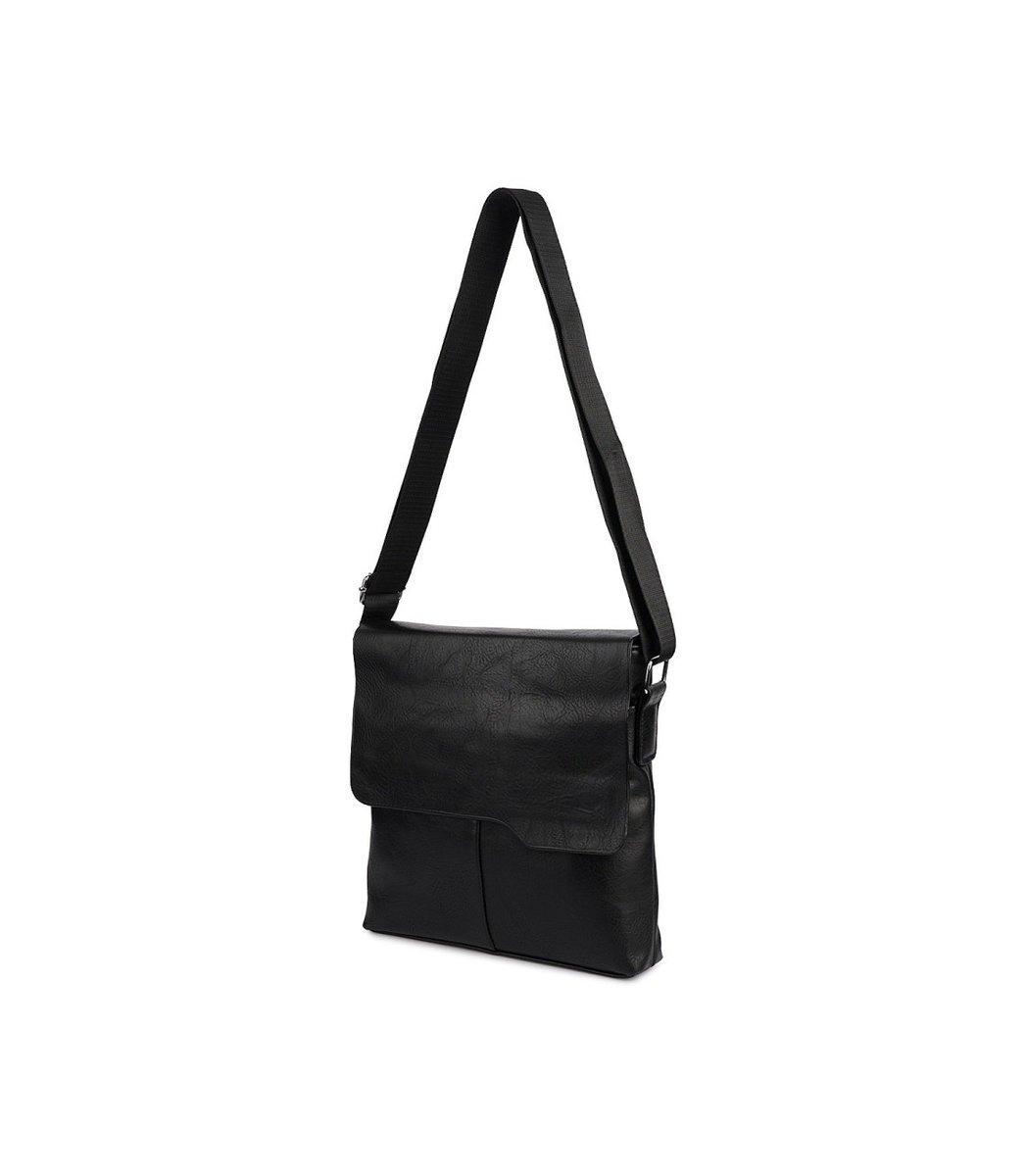 Męska MAŁA prostokątna torba usztywniana elegancka