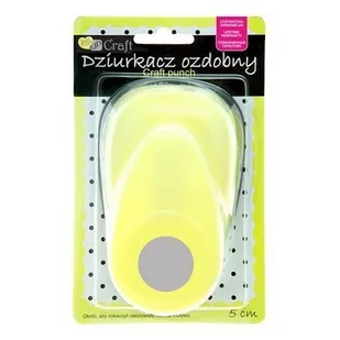 Dziurkacz ozdobny 5 cm - koło - Dziurkacze - miniaturka - grafika 1