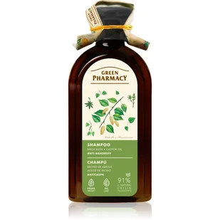Green Pharmacy Szampon przeciwłupieżowy Dziegieć brzozowy Cynk 350 ml - Szampony do włosów - miniaturka - grafika 1