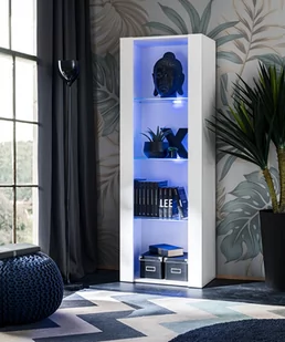 Szafka / Witryna / Regał Blue LED / WYBÓR Kolorów - Witryny - miniaturka - grafika 1