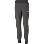 Spodnie damskie - Spodnie damskie Puma ESS Sweatpants FL c.szare 586839 07-L - miniaturka - grafika 1