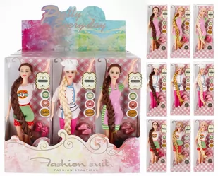Lalka z akcesoriami 28cm Mega Creative - Lalki dla dziewczynek - miniaturka - grafika 1