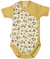 Body dla niemowląt - Body KOPERTOWE K/R 100% Bawełna OSIOŁEK BEŻ r 68 KLEKLE - miniaturka - grafika 1