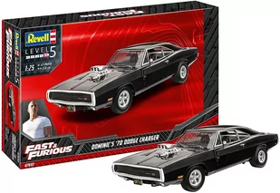 Revell Model plastikowy Fast &amp; Furious - Dominics 1970 Dodge Char - Modele do sklejania - miniaturka - grafika 1