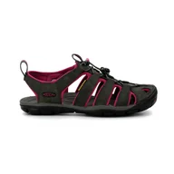 Sandały damskie - Buty do chodzenia damskie Keen Clearwater Leather Cnx - miniaturka - grafika 1