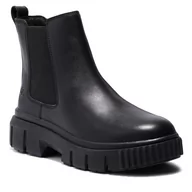 Botki damskie - Sztyblety Timberland Greyfield Chelsea TB0A5ZCG0011 Black Full Grain - miniaturka - grafika 1