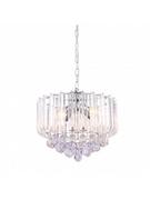 Globo Lighting Żyrandol LAMPA wisząca MINNESOTA 15303 kryształowa OPRAWA zwis crystal chr