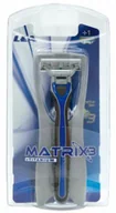 Maszynki do golenia i wkłady - Golarka ręczna z wymiennym wkładem Lea Matrix 3 Blades + 1 Refill (8410737002178) - miniaturka - grafika 1