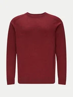 Swetry męskie - s.Oliver Sweter 2152689 Czerwony Regular Fit - miniaturka - grafika 1