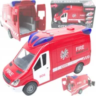 Samochody i pojazdy dla dzieci - Lt514 Straż Pożarna Samochód Wóz Strażacki Auto Pojazd Na Napęd - miniaturka - grafika 1