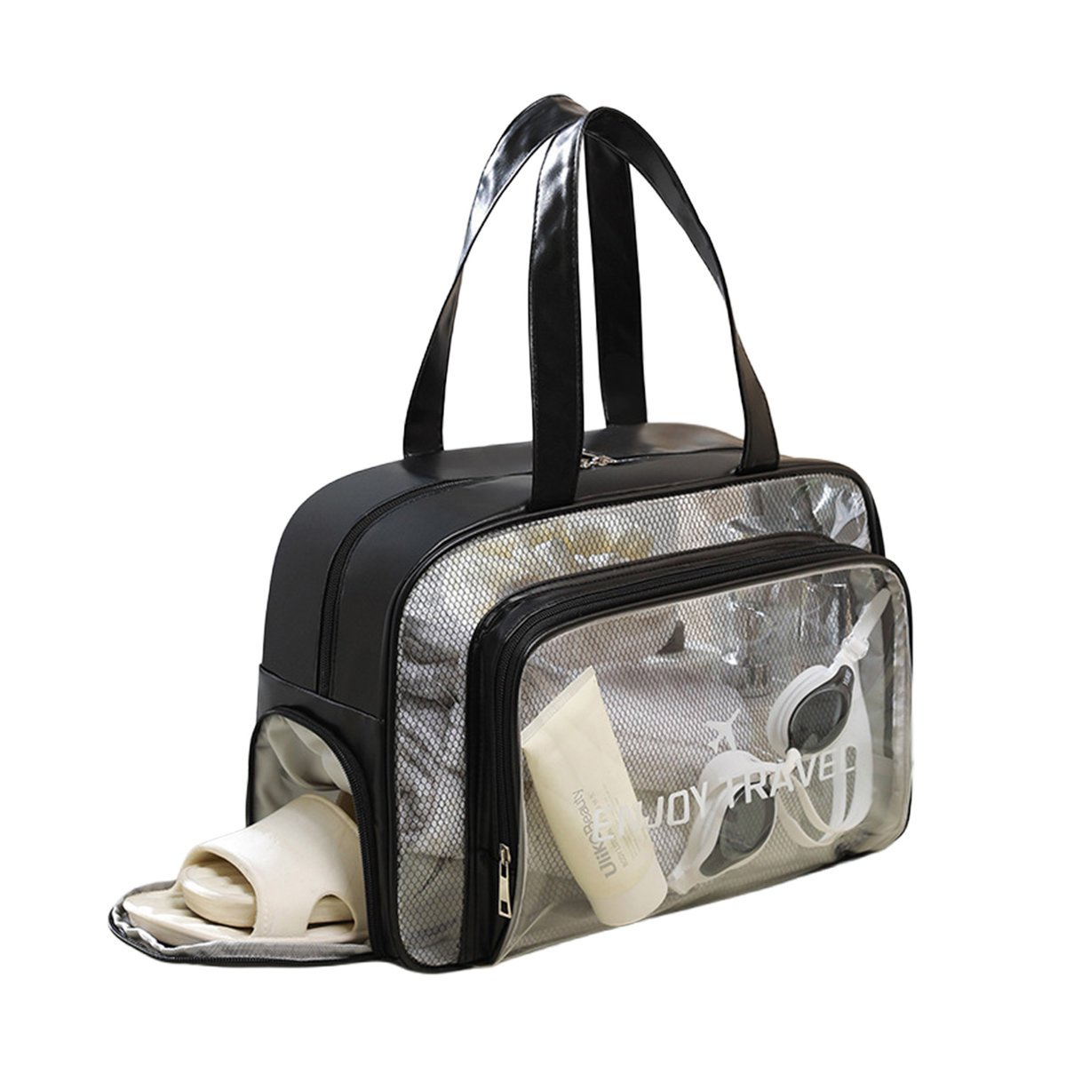 Przezroczysta kosmetyczka torebka wodoodporna wzór nr 16