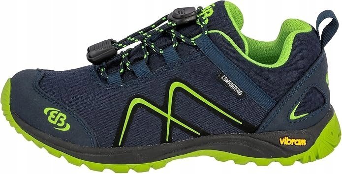 BRUTTING BUTY DZIECIĘCE SPORTOWE GRANATOWE NISKIE 35 6LA